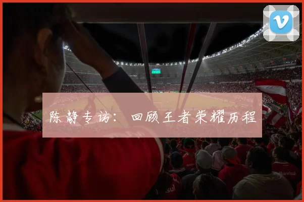 陈静专访：回顾王者荣耀历程